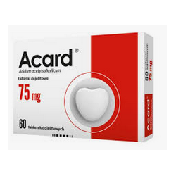 Acard 0,075g 60 tabletek