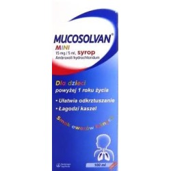 Mucosolvan mini syrop dla dzieci 100ml