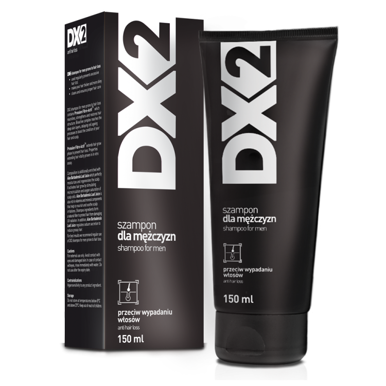 DX2 Szampon przeciw wypadaniu włosów dla mężczyzn 150ml