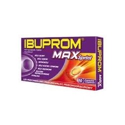Ibuprom Max Sprint 10 kapsułek