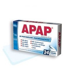 Apap 0,5 g 24 tabletki