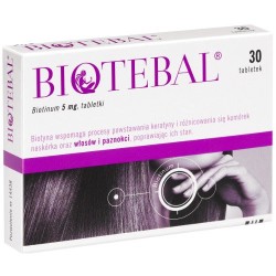 Biotebal 5 mg 30 tabletek