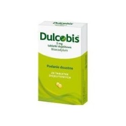 Dulcobis tabletki dojelitowe 5 mg 40 tabletek