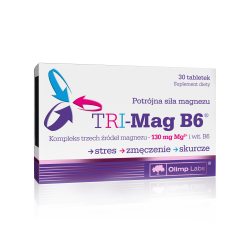 OLIMP TRI-MAG B6 Potrójna siła magnezu 30 tabletek