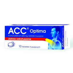 ACC OPTIMA 600 10 tabletek musujących