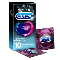 DUREX PERFORMAX INTENSE Prezerwatywy 10 sztuk