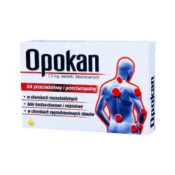 Opokan (Meloxicamum) 7,5 mg x 30 tabletek