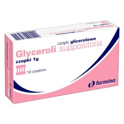 Czopki glicerynowe 1g (dla dzieci) 10sztuk