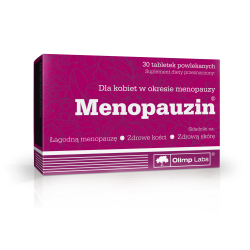 OLIMP Menopauzin - suplement diety polecany dla kobiet w okresie menopauzy 30kapsułek