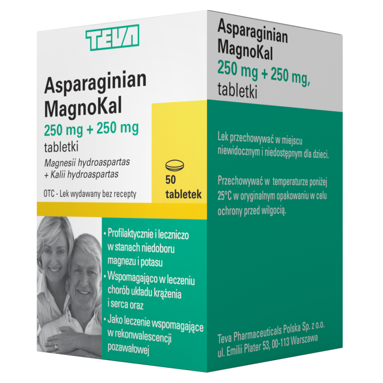 Asparginian MagnoKal 50 tabletek