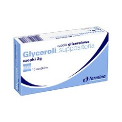 Czopki glicerynowe 2g (dla dorosłych) 10 sztuk