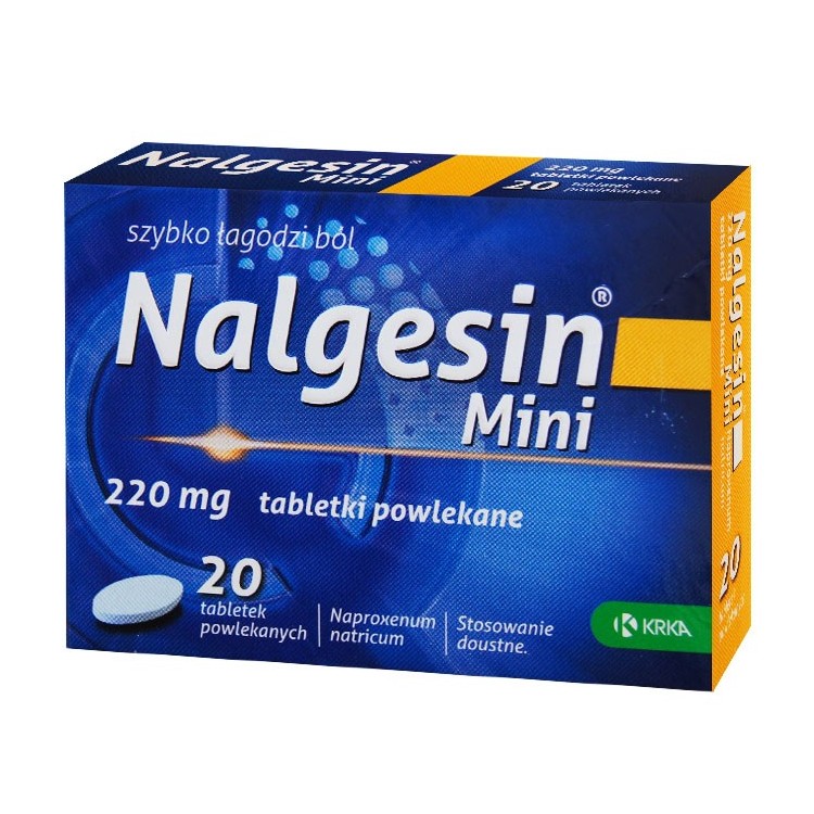 Nalgesin Mini 20 tabletek