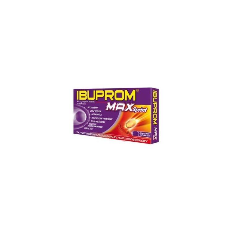 Ibuprom Max Sprint 20 kapsułek