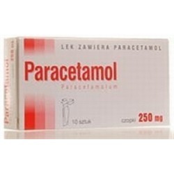 Paracetamol Hasco 250 mg 10 czopków