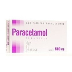 Paracetamol Hasco 500 mg 10 czopków