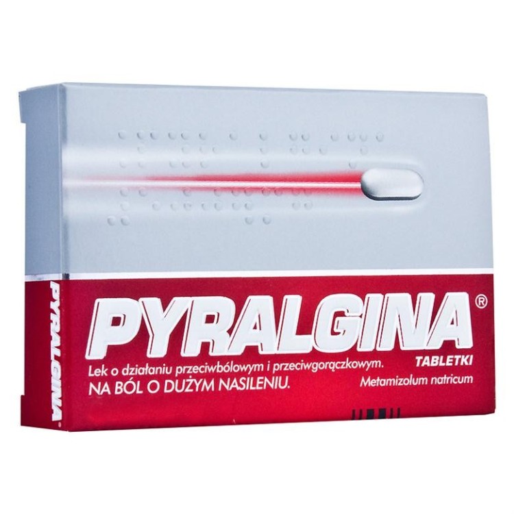 Pyralgina 0,5 g 12 tabletek