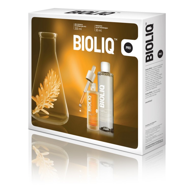 BIOLIQ Zestaw Pro Serum intensywnie rewitalizujące 30 ml + Płyn micelarny 200 ml