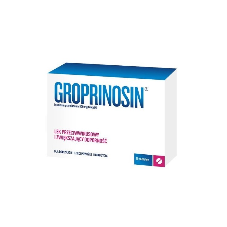 Groprinosin 50 tabletek