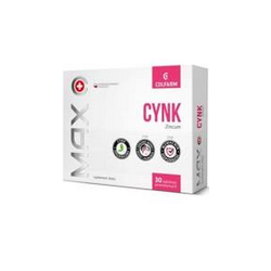 Cynk MAX 10 mg 30 tabletek COLFARM