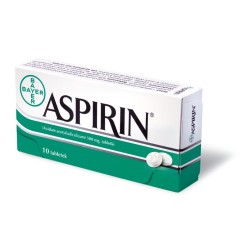 Aspirin 0,5 g 10 tabletek