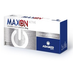 MaxOn Active 25 mg 2 tabletki powlekane