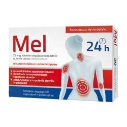 Mel (7,5mg melixicam) 20 tabletek ulegających rozpadowi w jamie ustnej