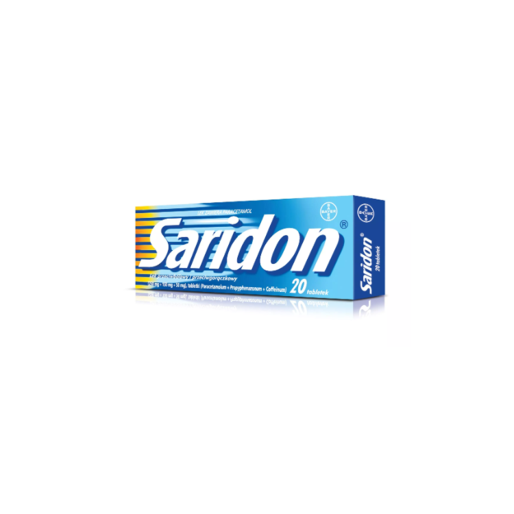 Saridon 20 tabletek