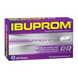 Ibuprom RR MAX 400mg 12 tabletek