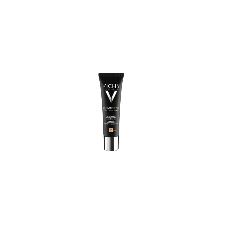 Vichy Dermablend Korekta 3D Odcień 35 Podkład Wyrównujący Powierzchnię Skóry 30 ml + kosmetyczka