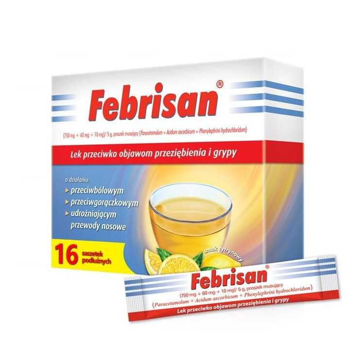 Febrisan 16 saszetek