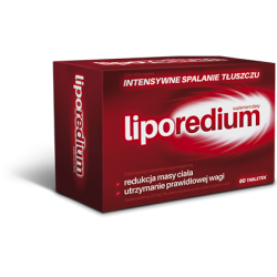 Liporedium Intensywne spalanie tłuszczu 60 tabletek