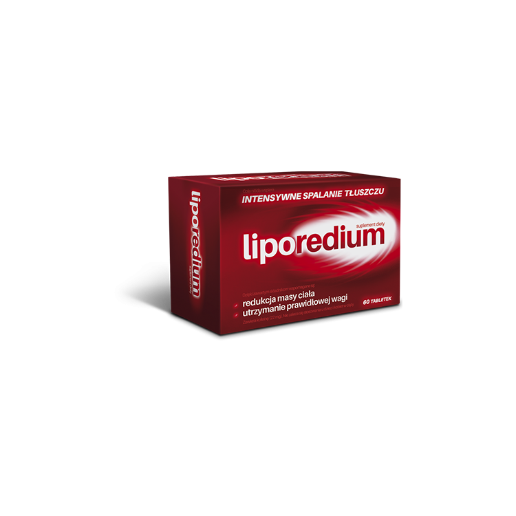 Liporedium Intensywne spalanie tłuszczu 60 tabletek