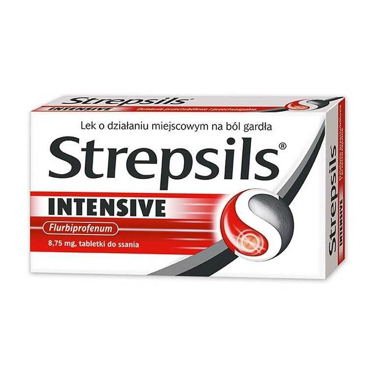 Strepsils Intensive 16 pastylek do ssania