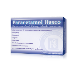 Paracetamol Hasco 500 mg 30 tabletek