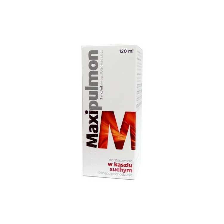 Maxipulmon syrop 3 mg/ml 120 ml