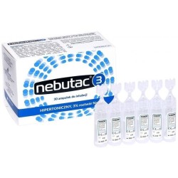 Nebutac 3 roztwór do inhalacji 30 ampułek po 4ml