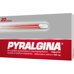 Pyralgina 0,5 g 20 tabletek