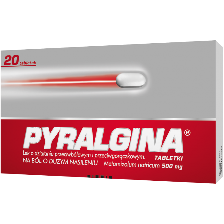 Pyralgina 0,5 g 20 tabletek