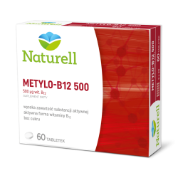 NATURELL METYLO-B12 500 60 tabletek