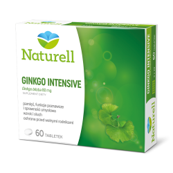 Naturell Ginkgo intensive 60 tabletek