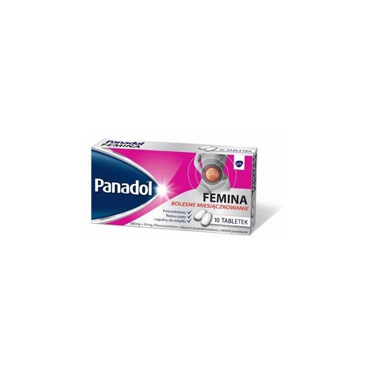 Panadol Femina (Vegantalgin H) 10 tabletek