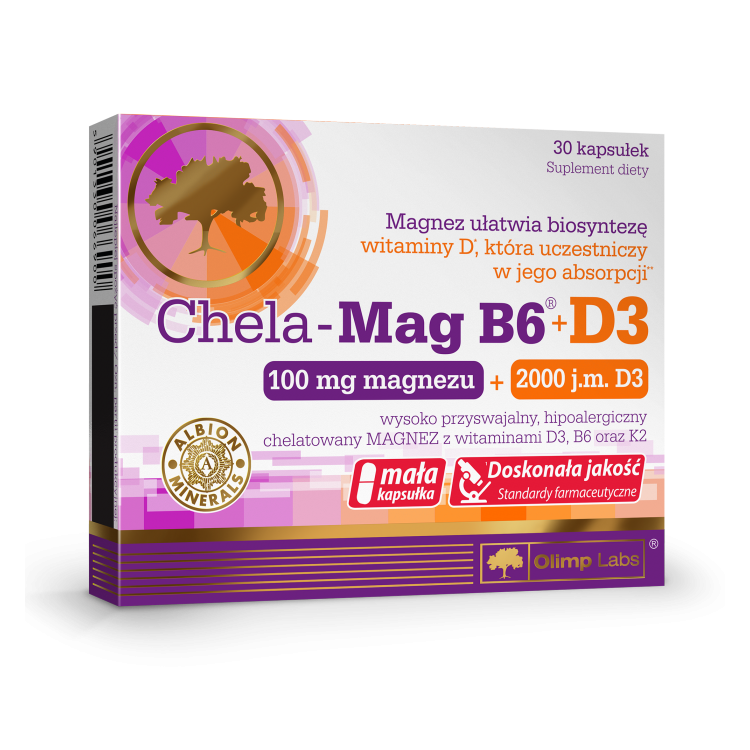 OLIMP Chela-Mag B6+D3 30 kapsułek