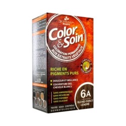 COLOR&SOIN Farba do włosów 6A Ciemno-popielaty blond 135ml *