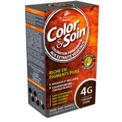 COLOR&SOIN Farba do włosów 4G Złocisty orzech laskowy 135 ml *