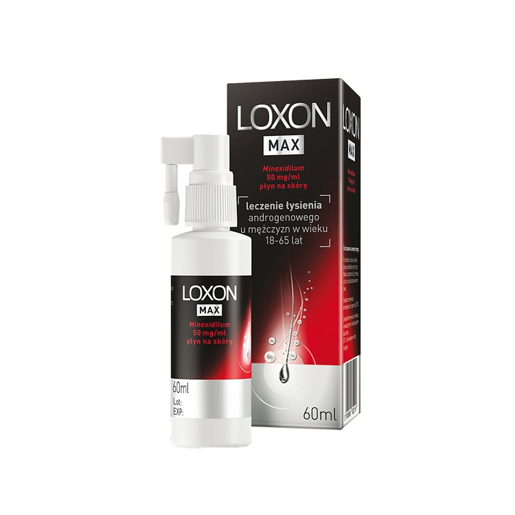 Loxon max 5% plyn 60 ml