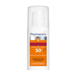 PHARMACERIS S KREM OCHRONNY SPF 50+ dla skóry naczynkowej i z trądzikiem różowatym CAPILAR & SUN PROTECT 50ml