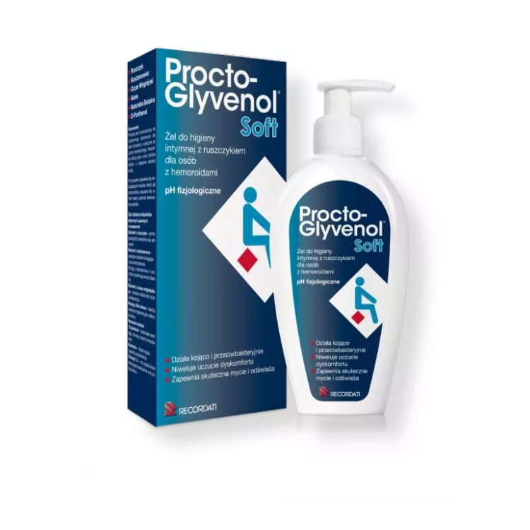 Procto-Glyvenol Soft żel do higieny intymnej 180ml