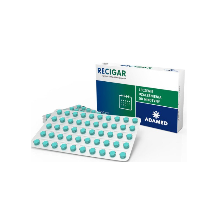 RECIGAR 1,5 mg 100 tabletek