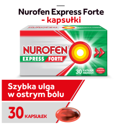Nurofen Express Forte 30 kapsułek