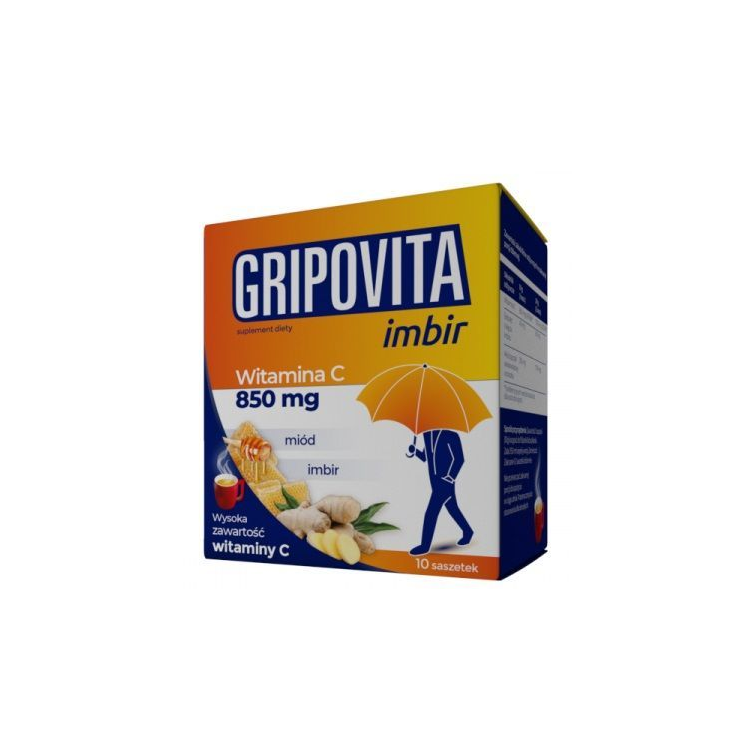 ZDROVIT GRIPOVITA IMBIR 10 saszetek